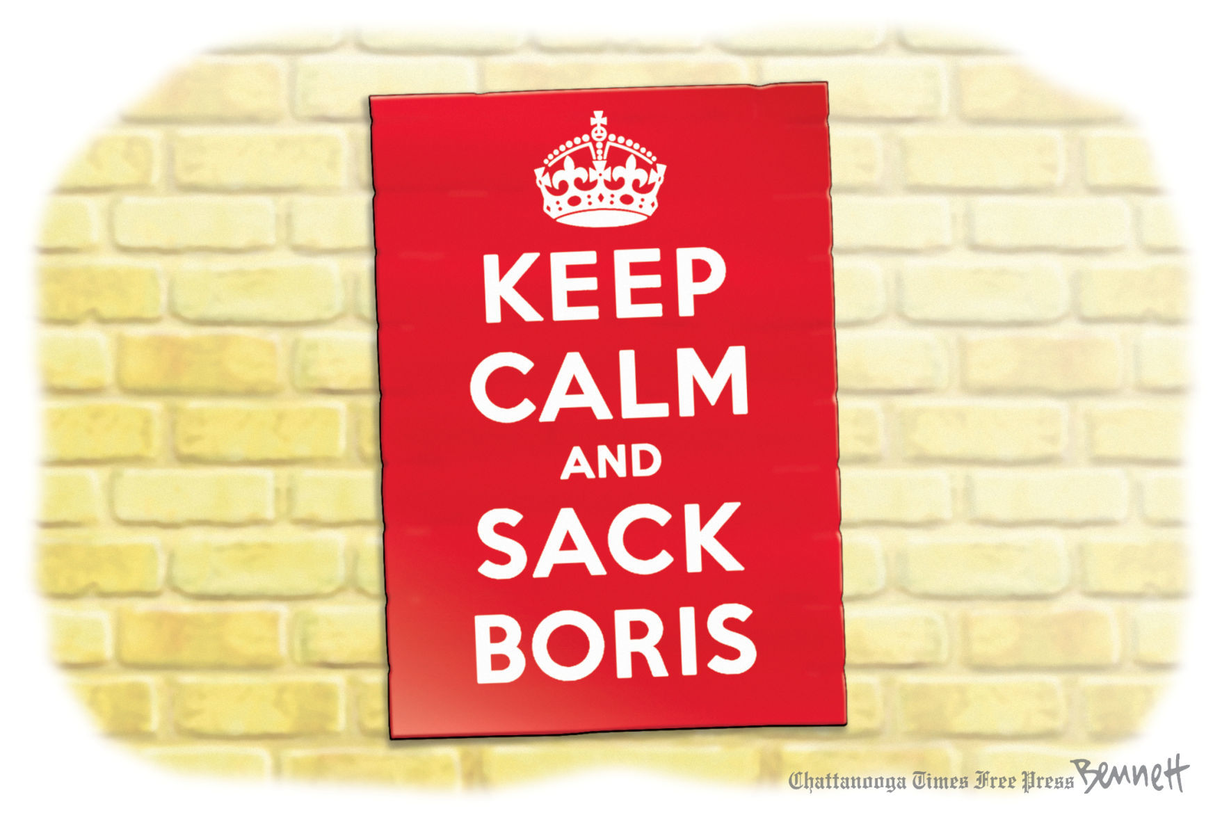 Clay Bennett editorial cartoon